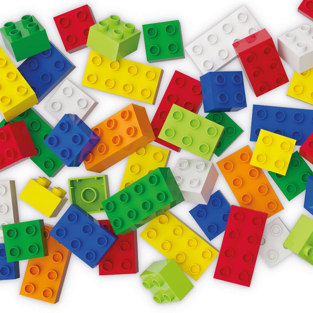 KIGA Set Klemmbausteine - 550 Teile