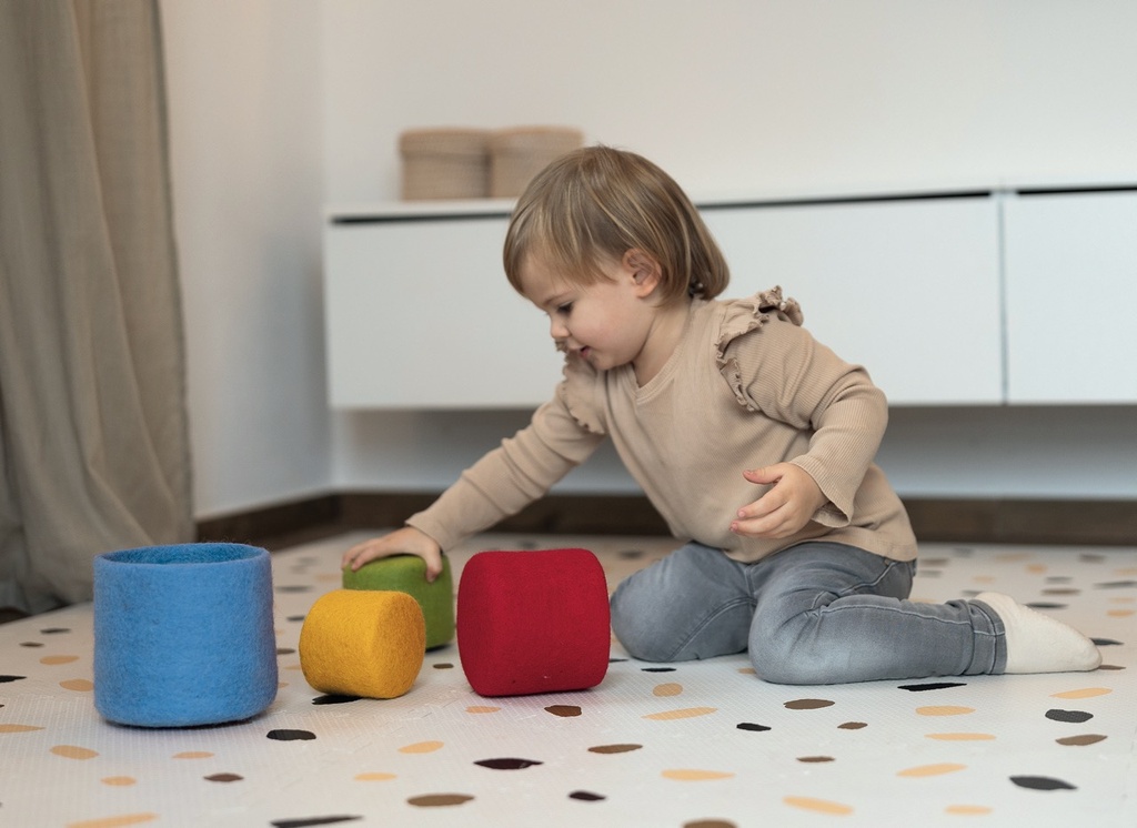 Filz-Stapelschalen - 6er Set