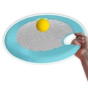 Netz Tamburin Spiel mit 2 Bällen