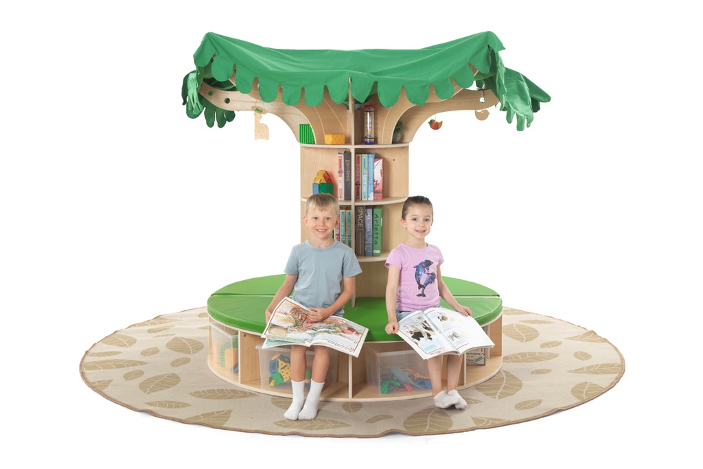 Lese-Insel - 2 x Baum & Teppich