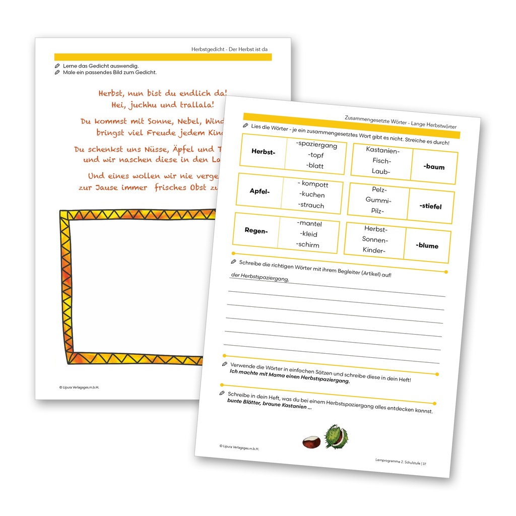 Lernprogramme für die 2. Schulstufe