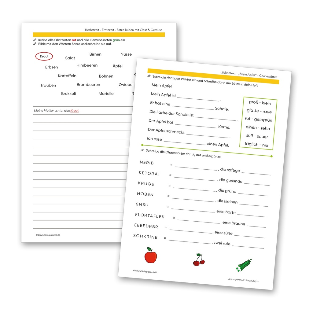 Lernprogramme für die 2. Schulstufe