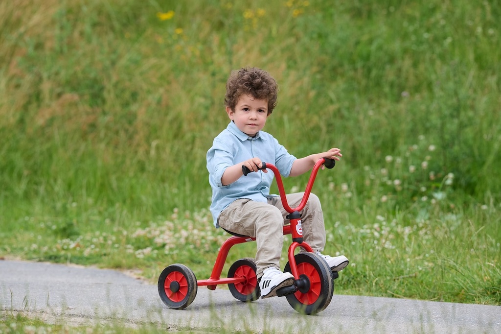 Mini Krippendreirad mit Steg