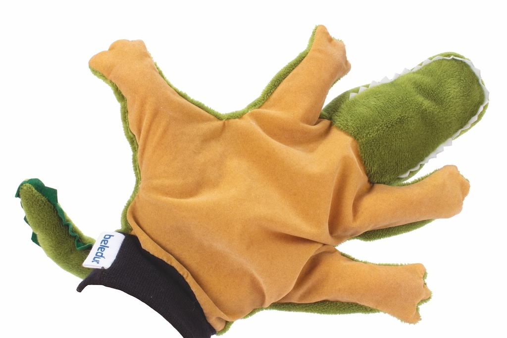 Handpuppe - Krokodil