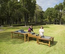Outdoor Sand- und Wassertische, 3er Set