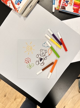 Waschbare Zeichenmatte