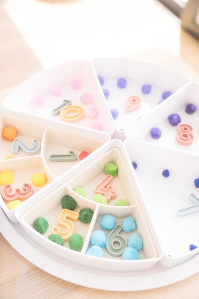 Aufbewahrungseinsätze für Sortier-Spiel-Schale