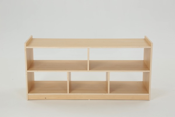 Raumteiler-Regal mit 5 Fächer