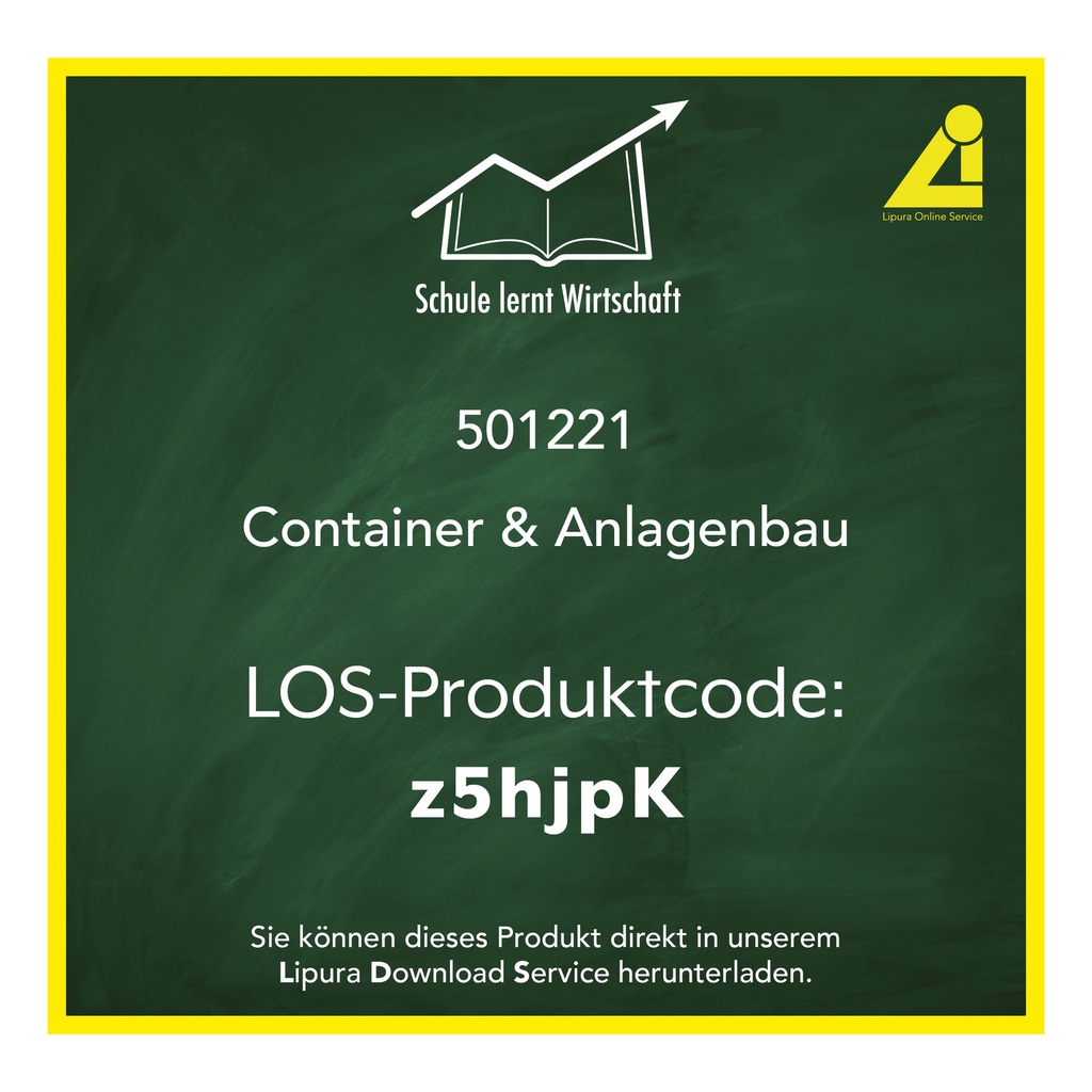 Schule lernt Wirtschaft - Container & Anlagenbau- digital