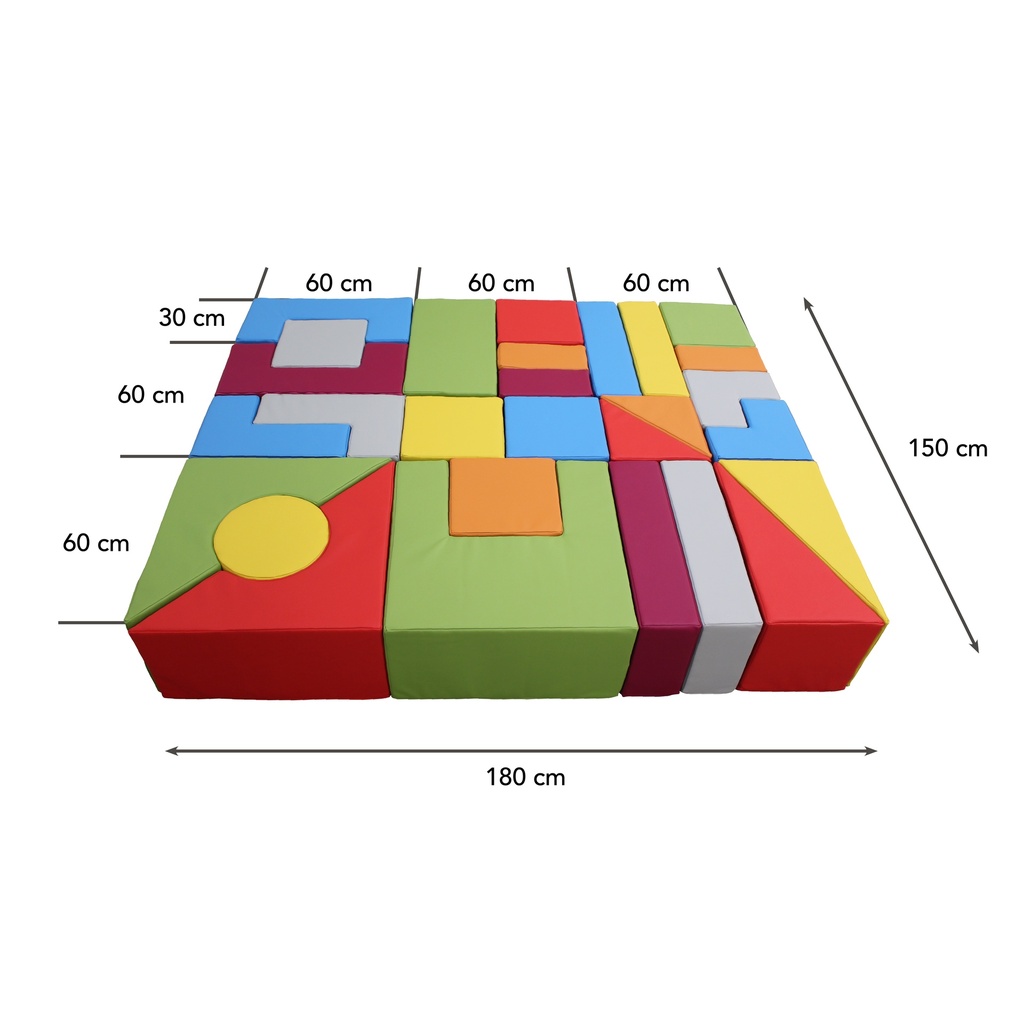 Riesenbausteine Premium - 28 Teile