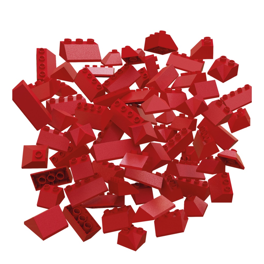 124-teiliges Dachsteine Set