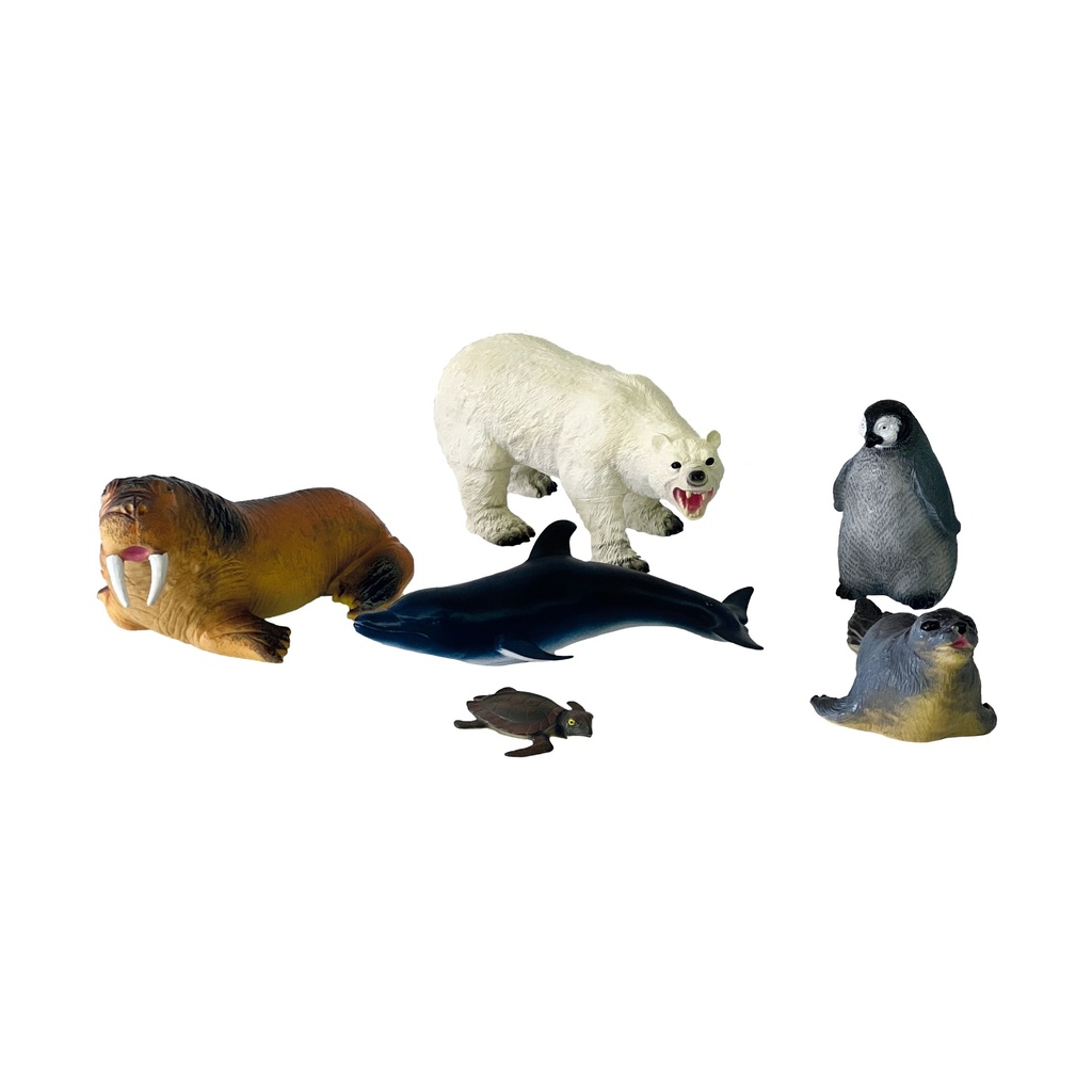 Meerestiere Set 6 teilig