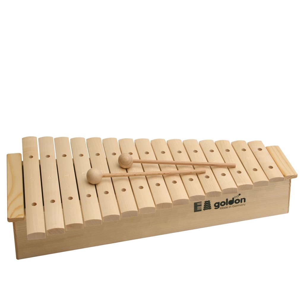 Xylophon, 15 Klangplatten, Ahorn