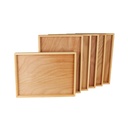 Lege Tabletts natur 6 Teile