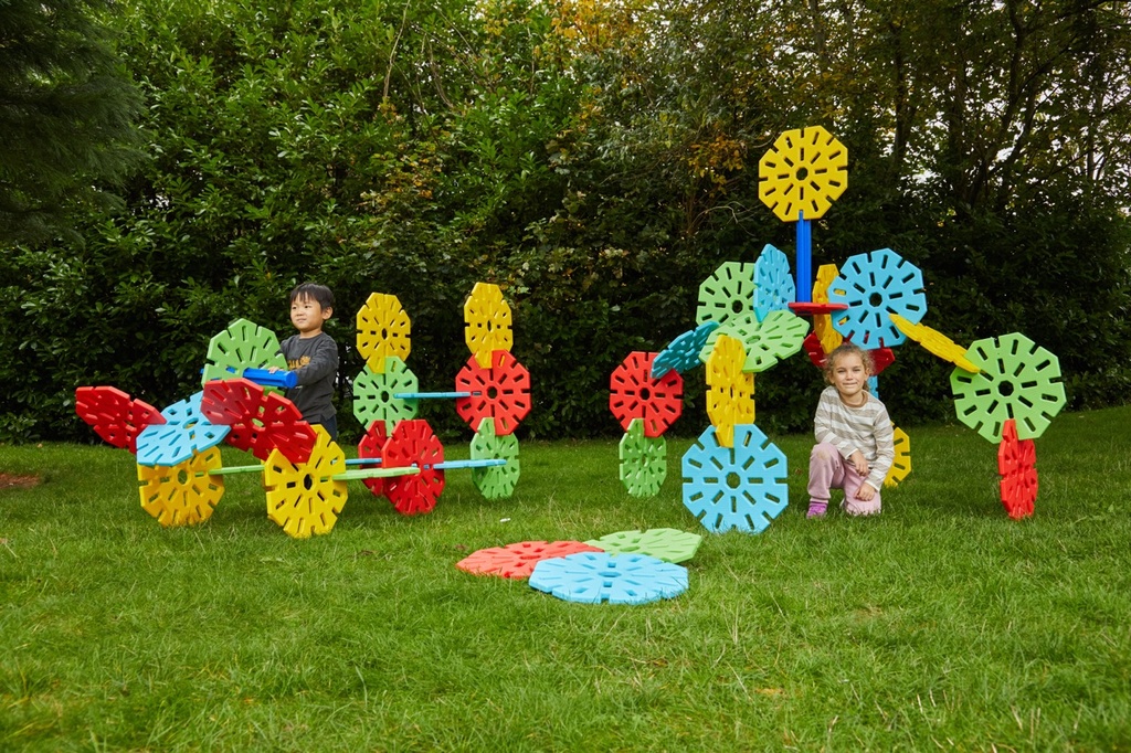 XXL Bau-Achtecke - 42 Teile