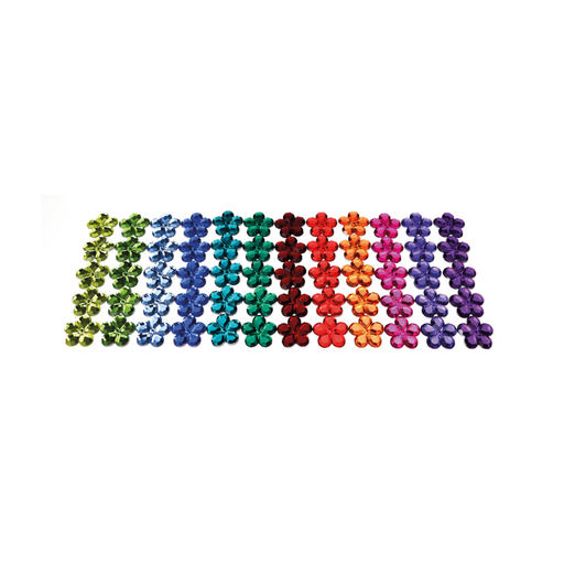 [103464] Blumen Funkelsteine 60 Teile	